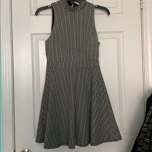 Patterned Mini Dress